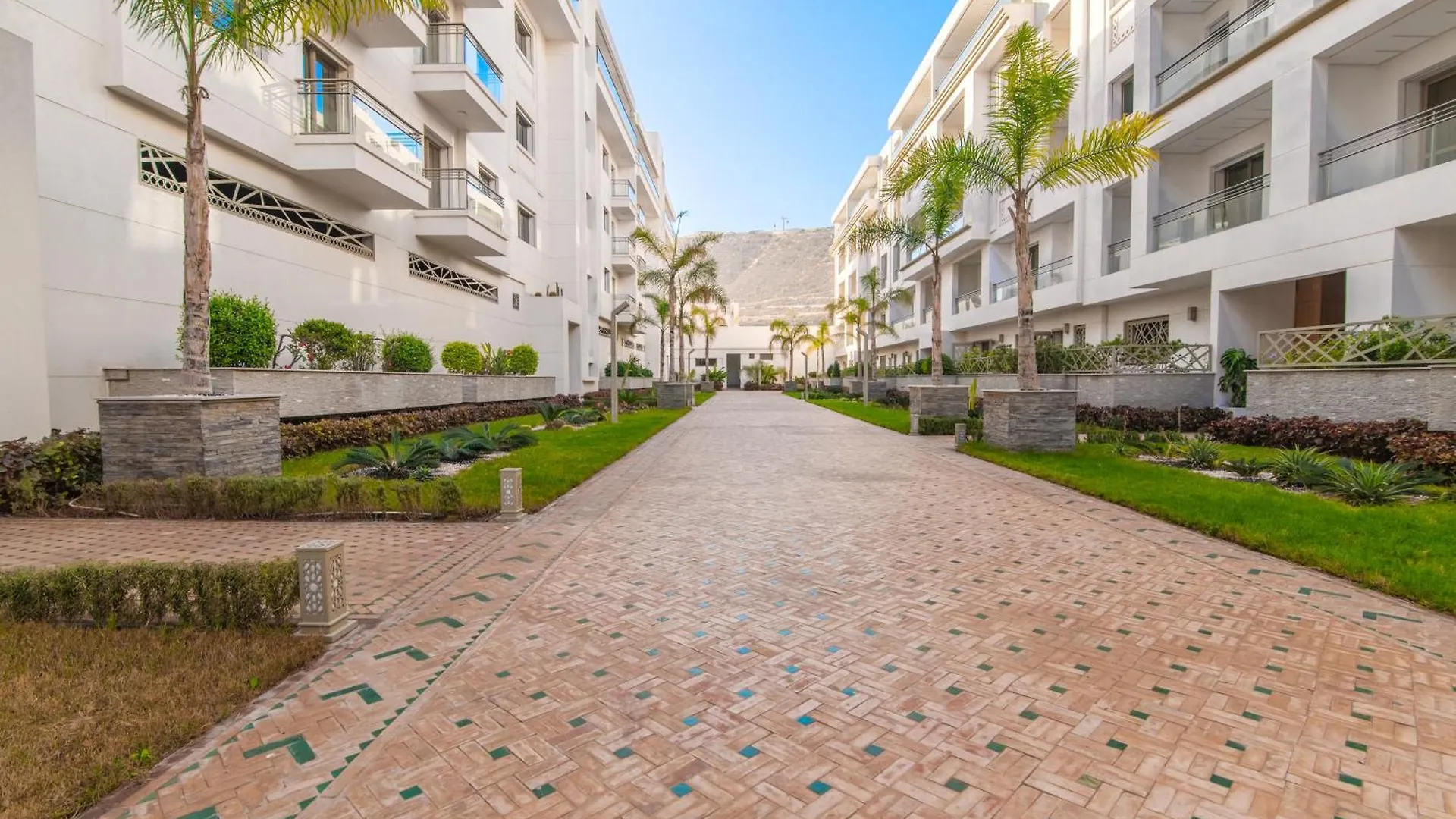 Luxury Seafront Apartment 102Sqm With Wi-Fi And Parking Agadir Morocco